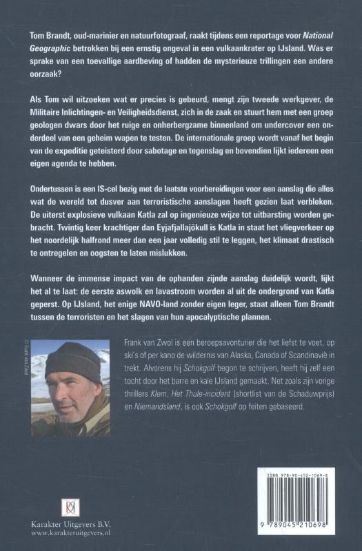 Achterkant van Schokgolf