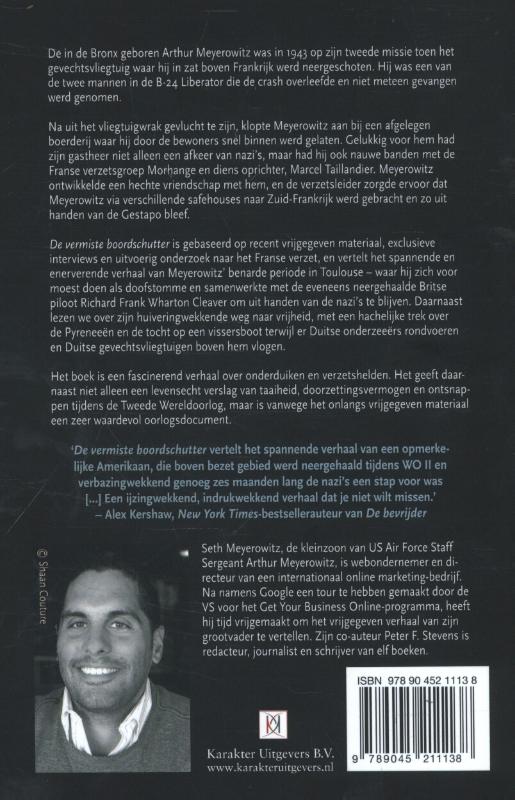 Achterkant van De vermiste boordschutter