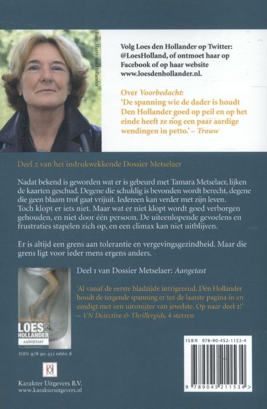 Achterkant van Genadeklap