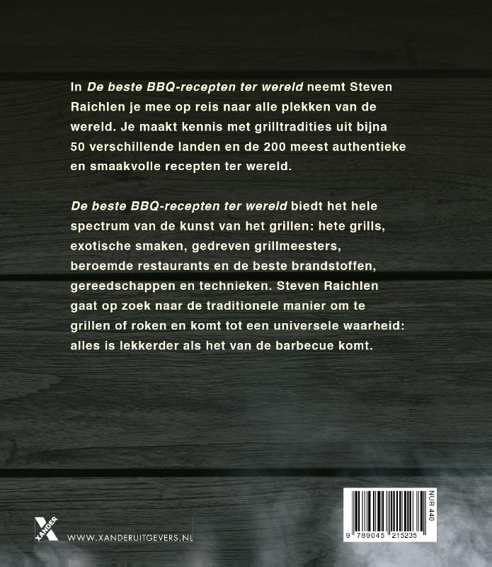 Achterkant van De beste BBQ-recepten ter wereld