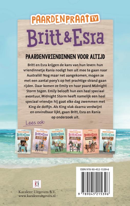 Achterkant van Paardenvriendinnen voor altijd
