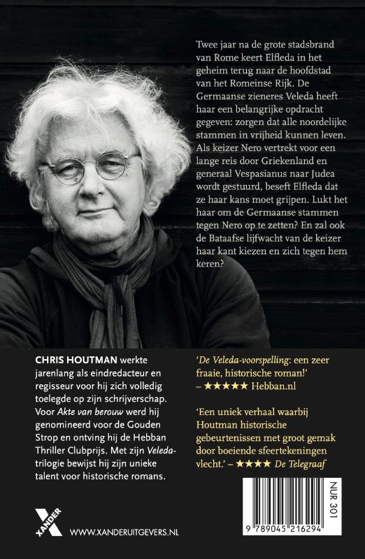 Achterkant van De Veleda vloek