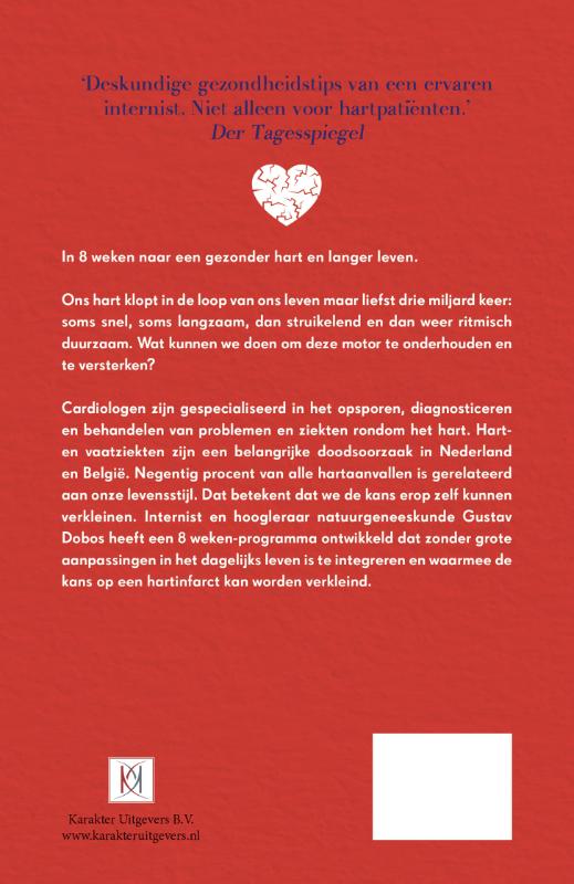 Achterkant van Het gestreste hart