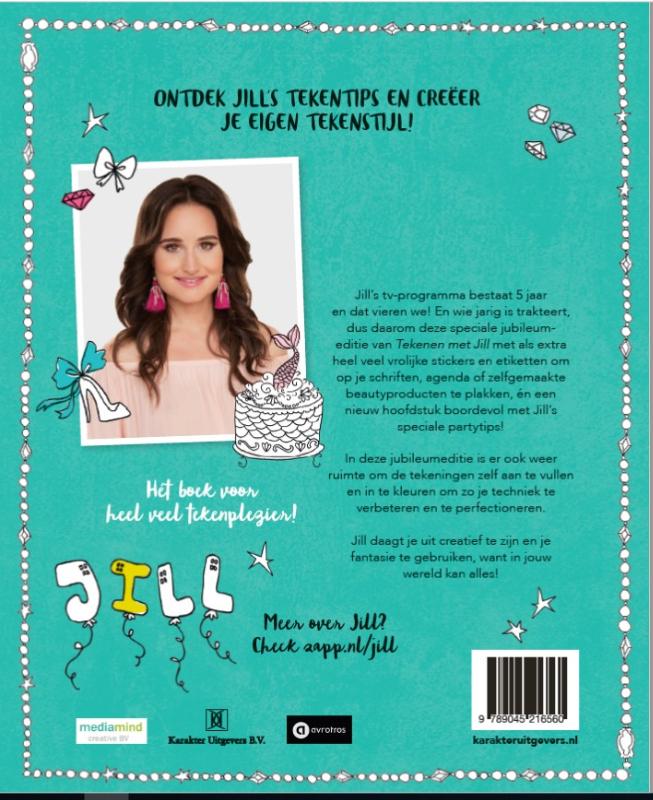 Achterkant van Tekenen met Jill