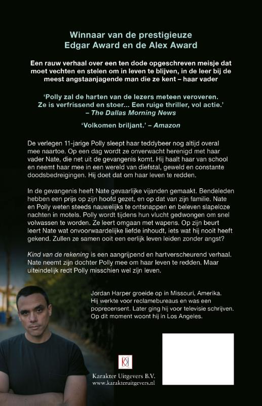 Achterkant van Kind van de rekening