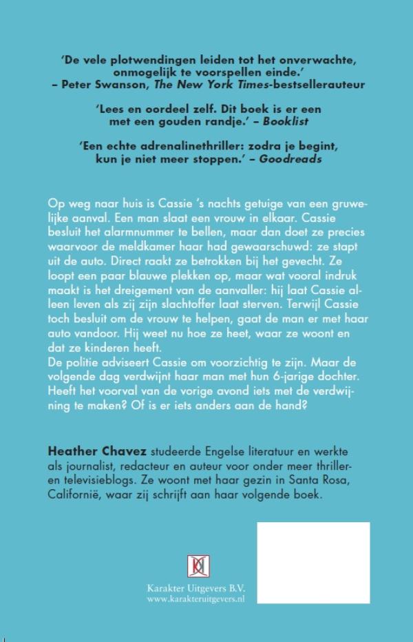 Achterkant van Geen slechte daad
