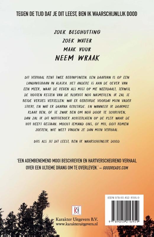 Achterkant van Mijn naam is Jess Cooper en ik leef nog