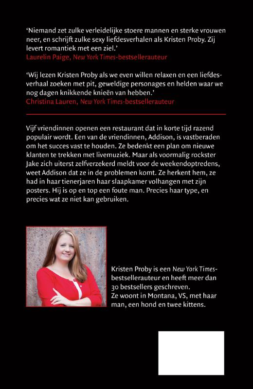 Achterkant van Luister naar me