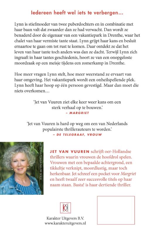 Achterkant van Basta!