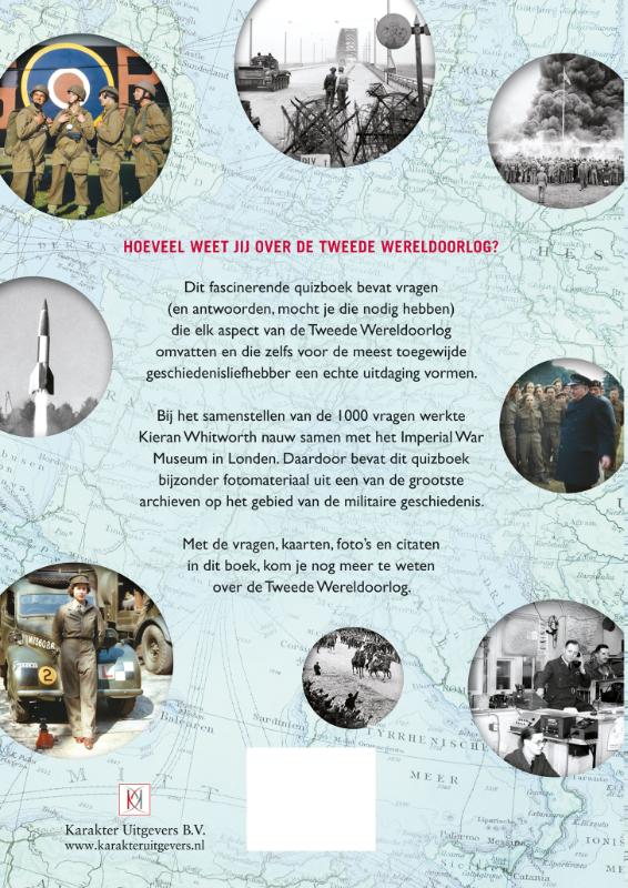 Achterkant van Het grote Tweede Wereldoorlog-quizboek