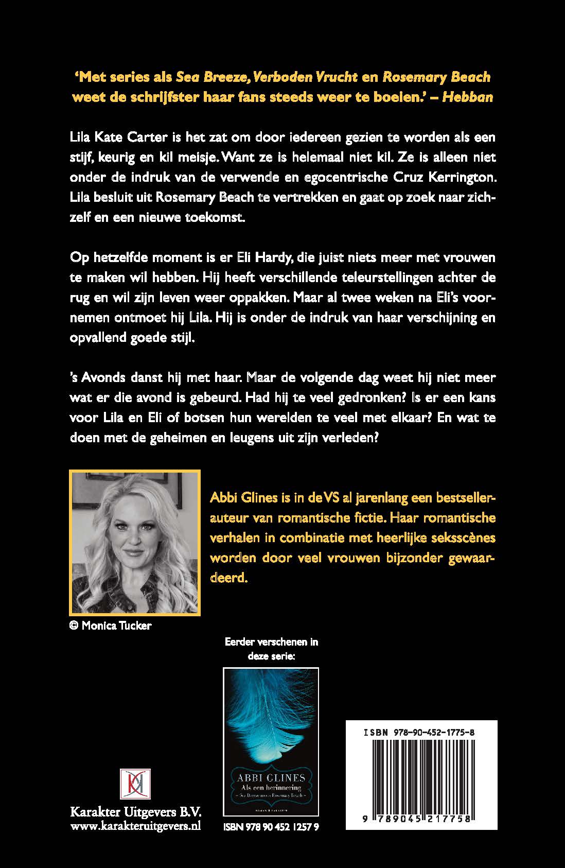 Achterkant van Liefs voor Lila