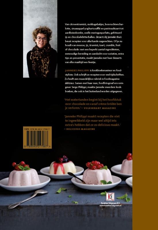 Achterkant van Desserts