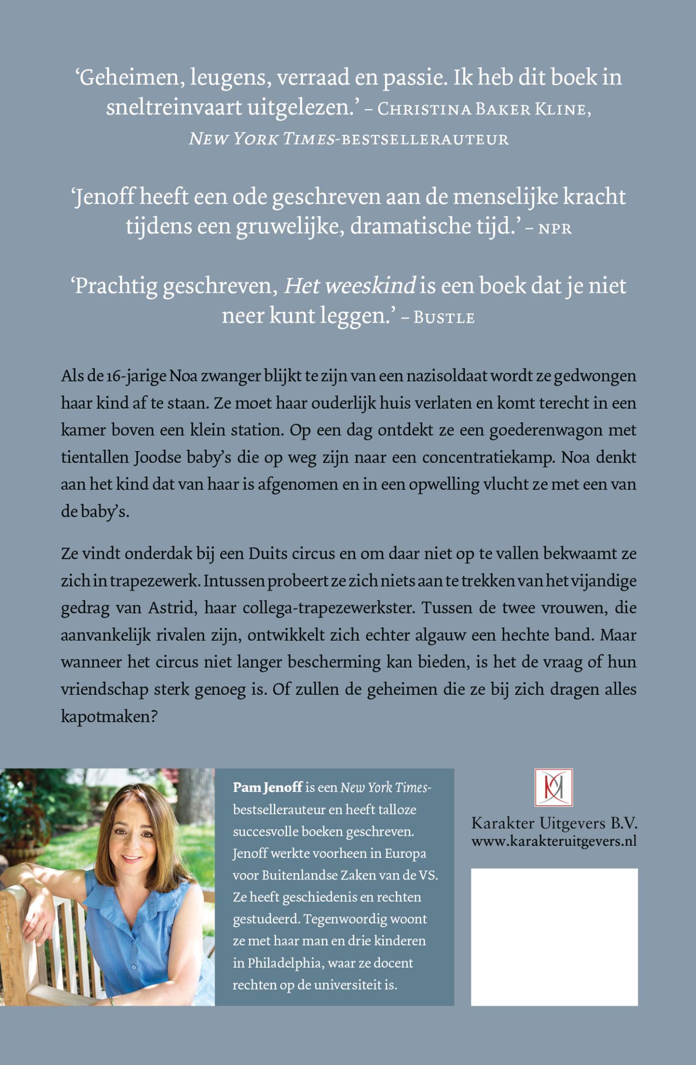 Achterkant van Het weeskind