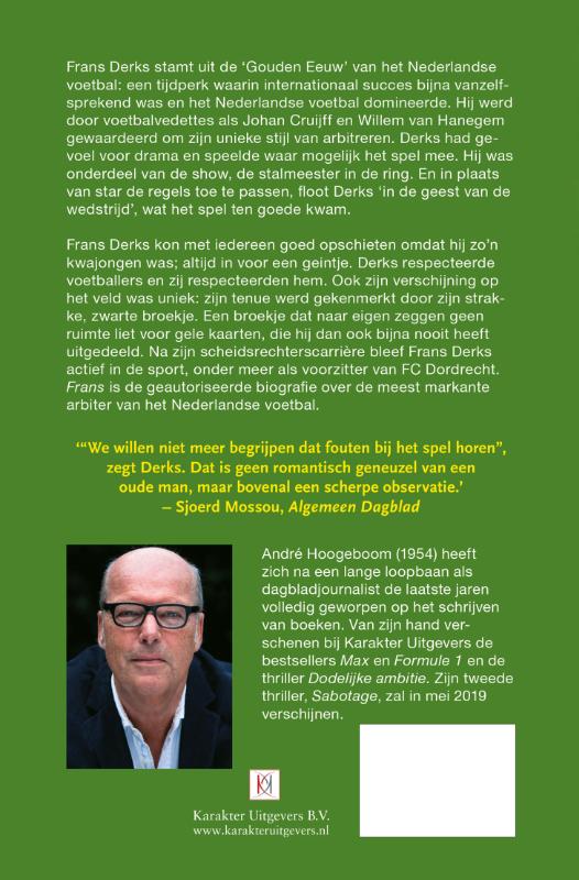 Achterkant van Frans