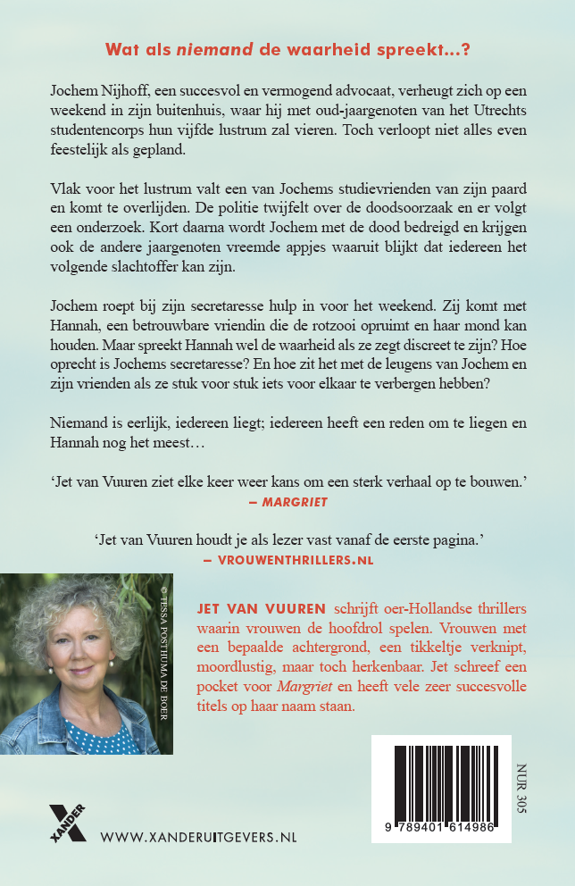 Achterkant van Liegbeest