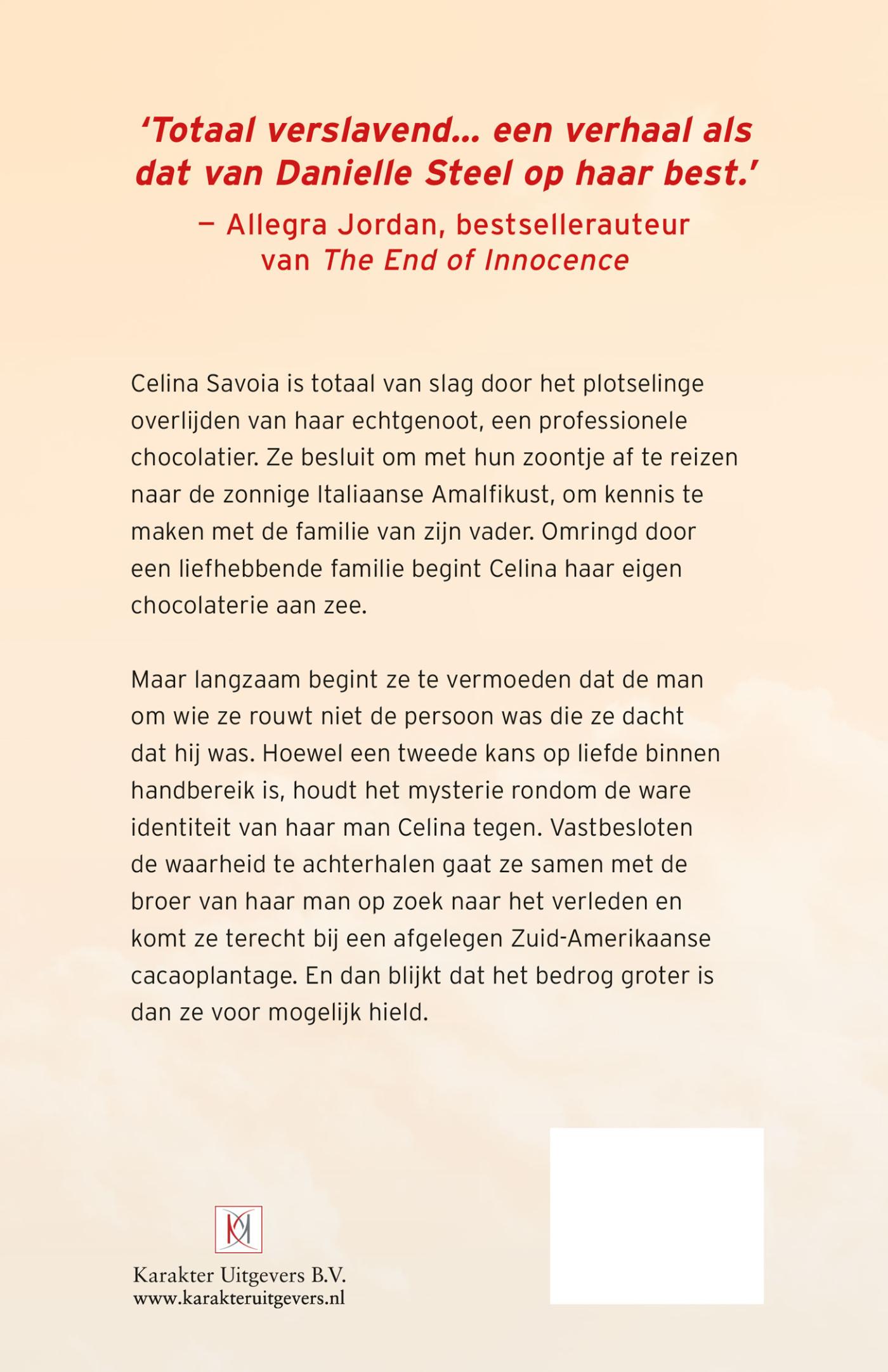 Achterkant van De chocolatiers