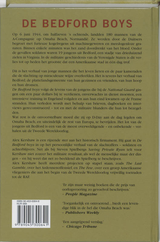 Achterkant van De Bedford boys