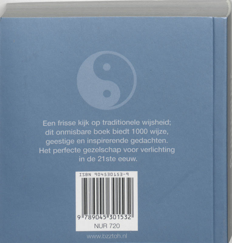 Achterkant van Duizend wegen naar verlichting