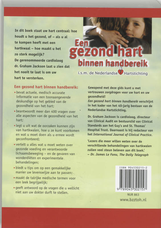 Achterkant van Een gezond hart binnen handbereik