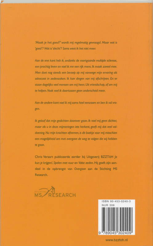 Achterkant van Overgave