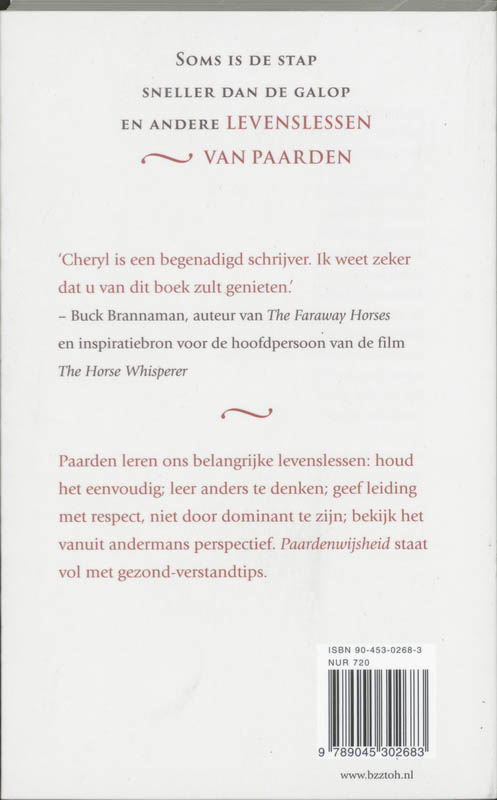 Achterkant van Paardenwijsheid