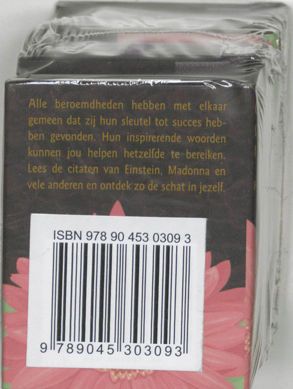 Achterkant van Ontdek de schat in jezelf 3 ex