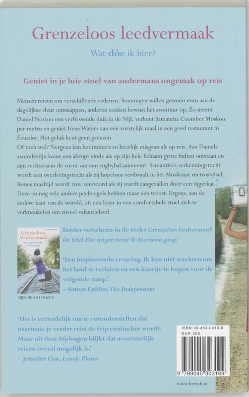 Achterkant van Grenzeloos leedvermaak