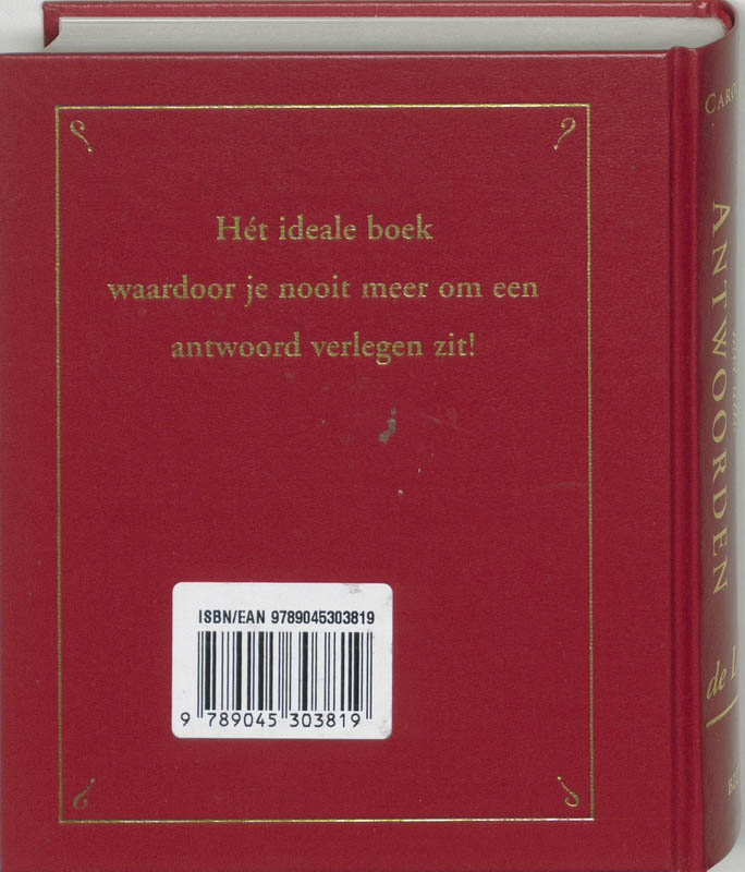 Achterkant van De liefde - het boek met alle antwoorden