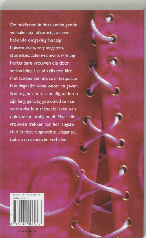 Achterkant van Flirten met taboes