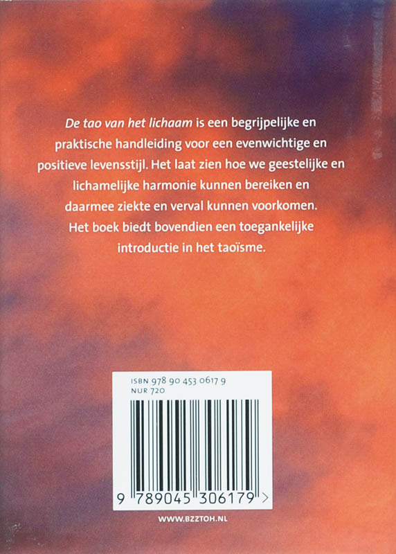 Achterkant van De tao van het lichaam
