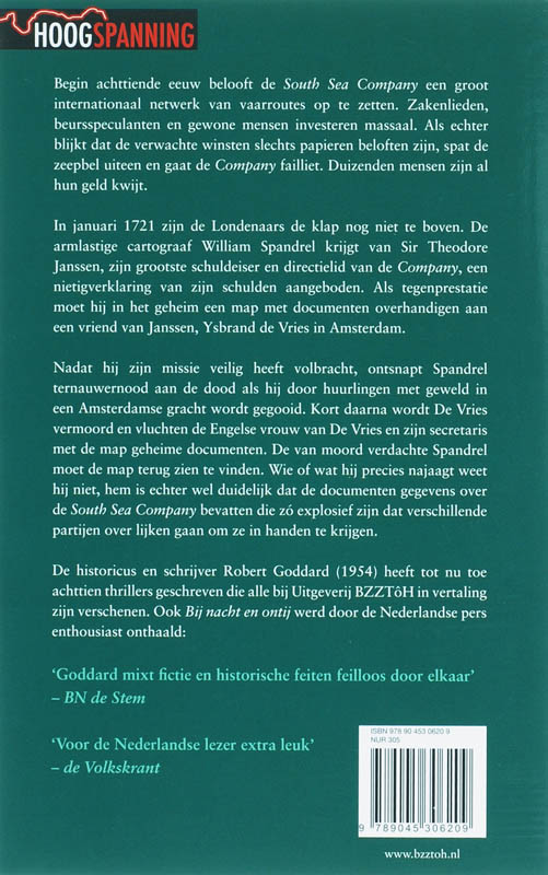 Achterkant van Bij nacht en ontij