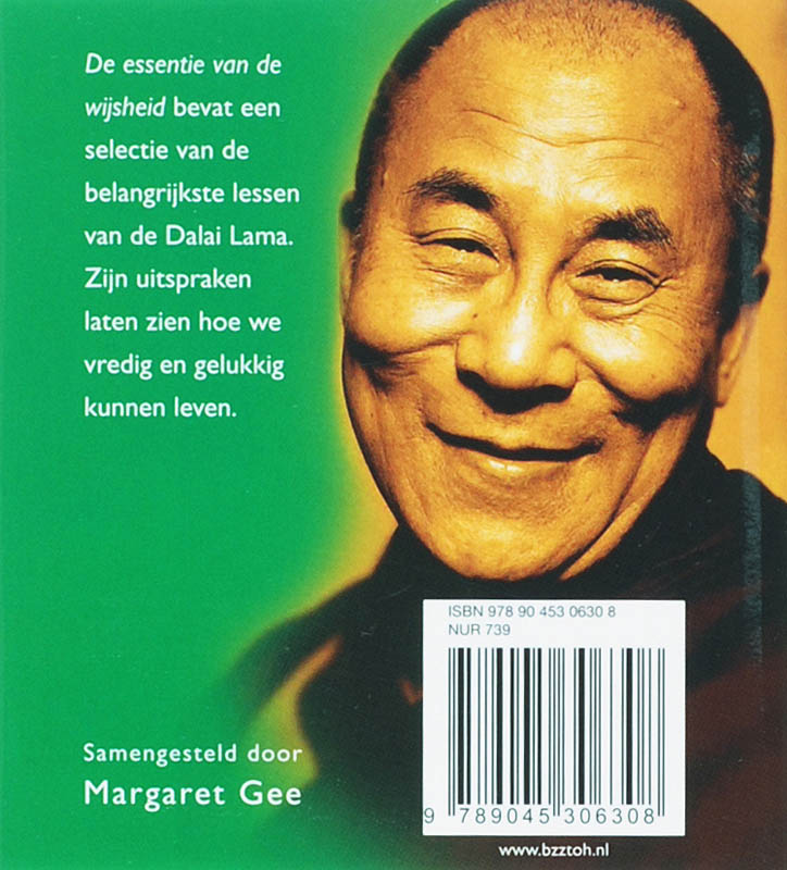 Achterkant van De essentie van wijsheid