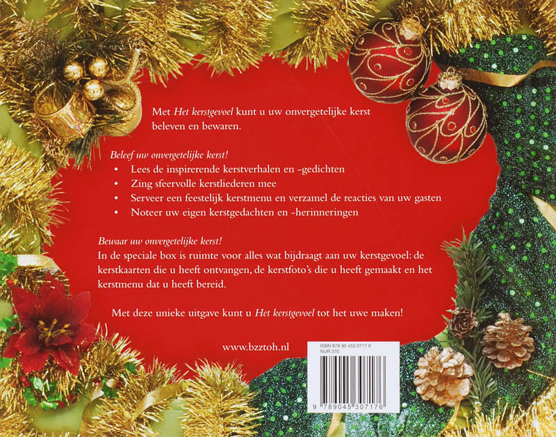 Achterkant van Het kerstgevoel