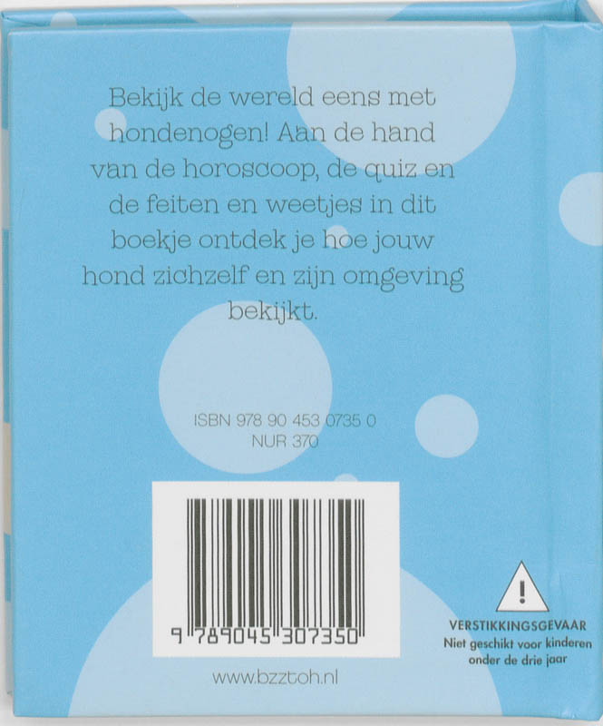 Achterkant van Met hondenogen
