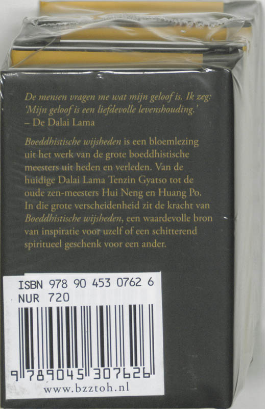 Achterkant van Boeddhistische wijsheden 3 ex