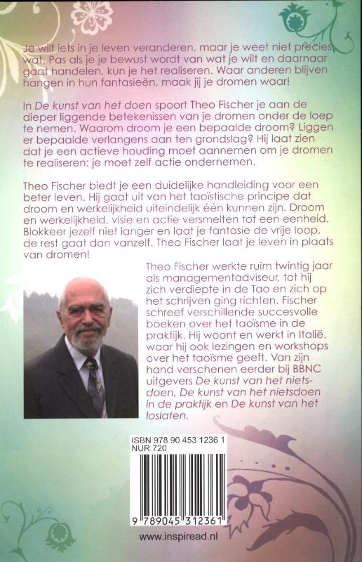 Achterkant van De kunst van het doen