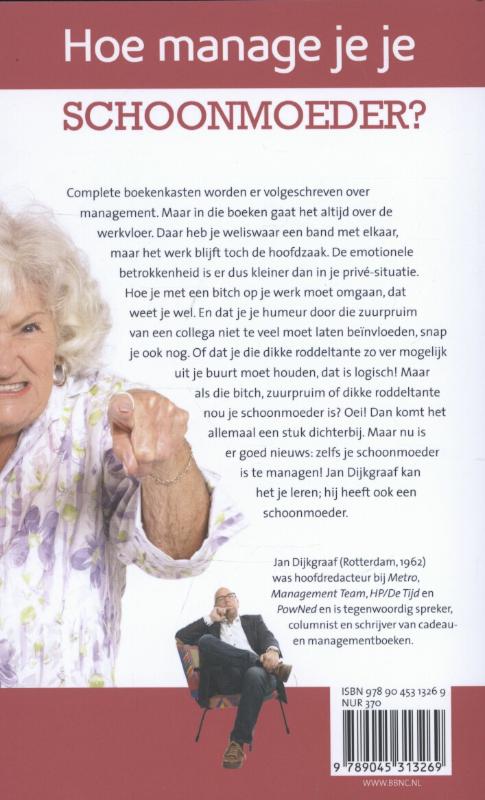 Achterkant van Hoe manage je je schoonmoeder?