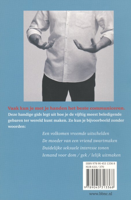 Achterkant van Vloeken & schelden zonder woorden