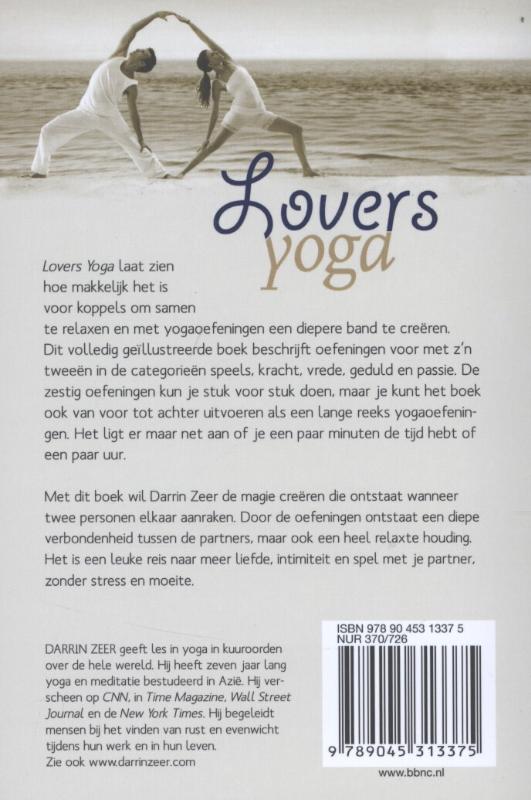 Achterkant van Lovers yoga