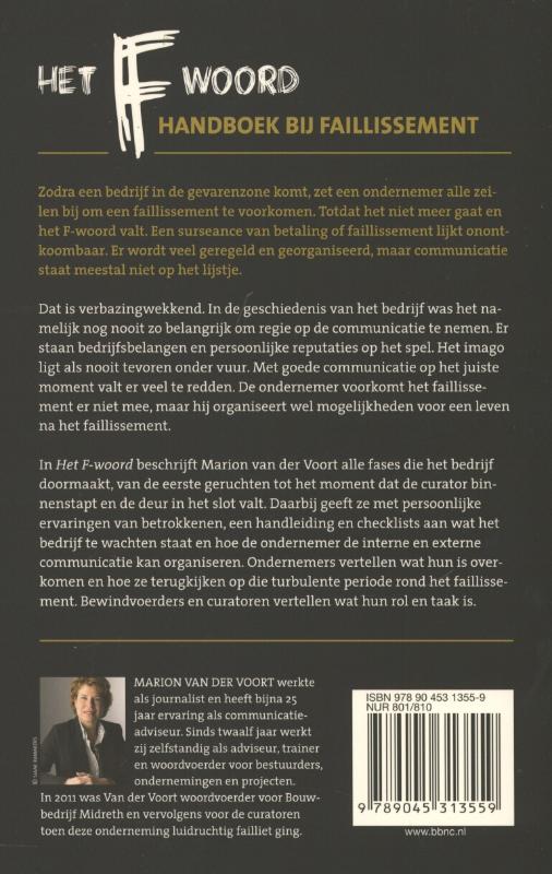Achterkant van Het F-woord