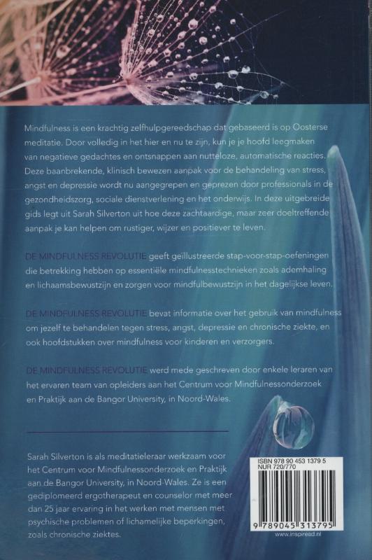 Achterkant van De mindfulness revolutie