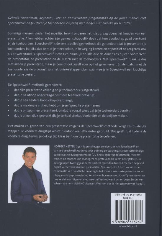Achterkant van Speechwell