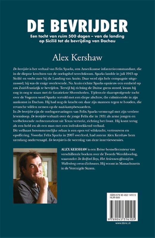 Achterkant van De bevrijder