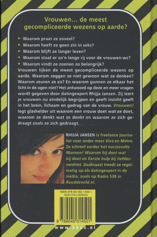 Achterkant van Vrouwen!