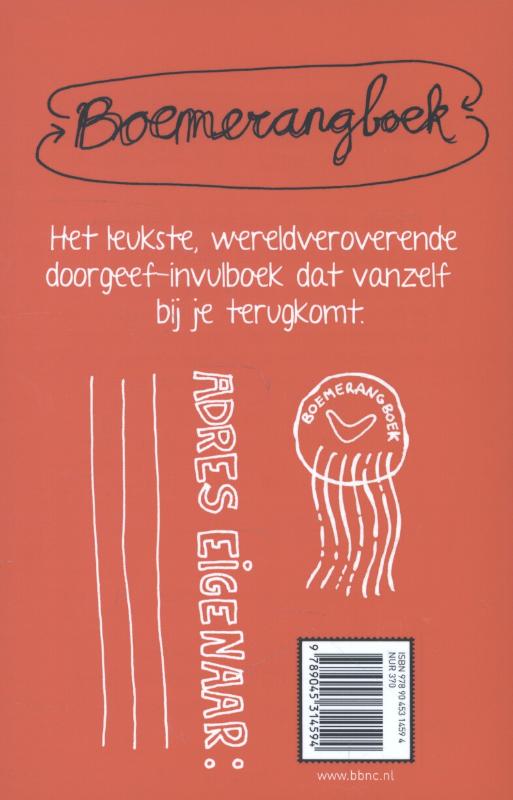 Achterkant van Boemerangboek