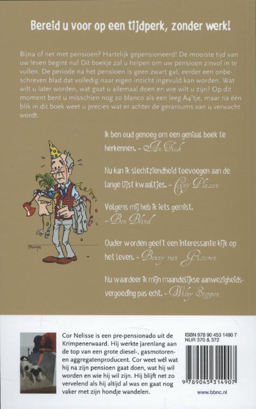 Achterkant van Het leven na uw pensioen