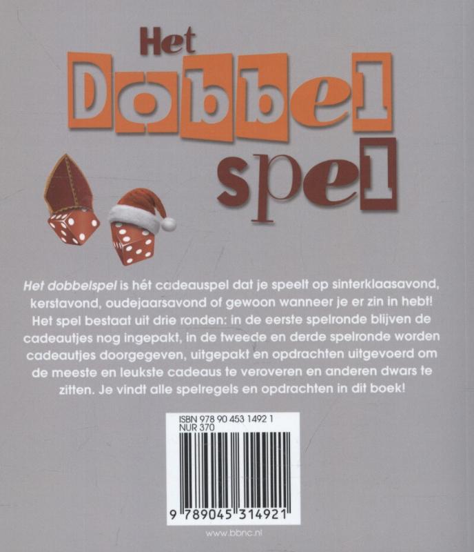Achterkant van Het dobbelspel