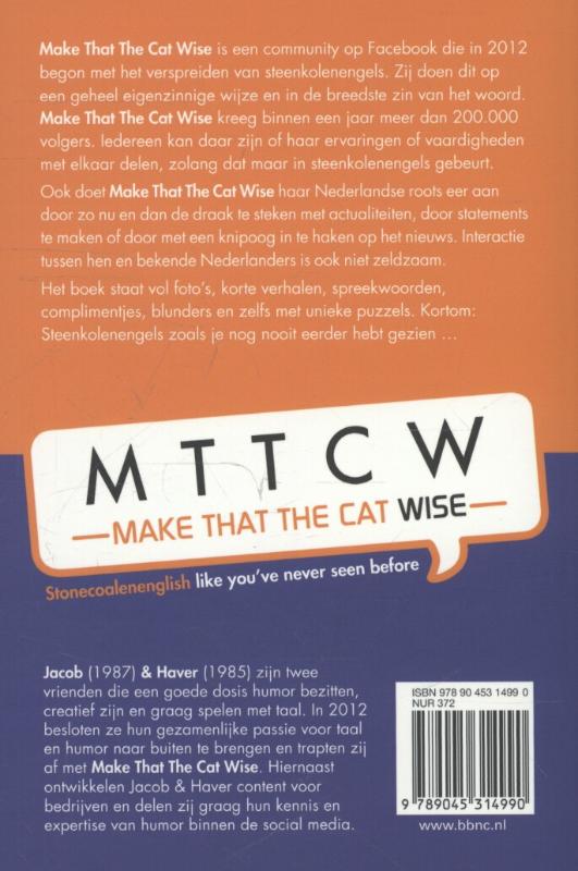 Achterkant van Make that the cat wise