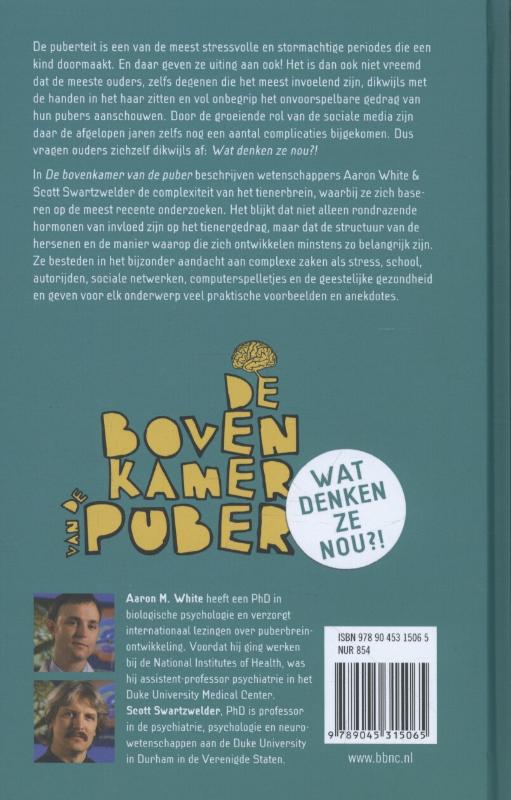 Achterkant van De bovenkamer van de puber