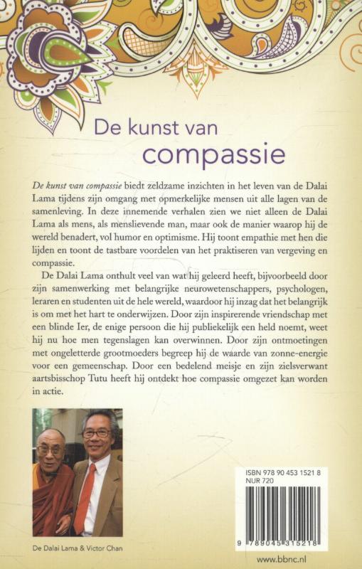 Achterkant van De kunst van compassie